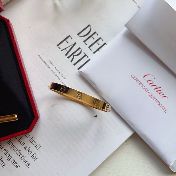 Cartier Love Bracelet 18K Gold Size17 2023 - Picture 4 of 5